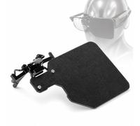 Shooting Glasses Blinder, Removable ABS Clip-On for Rifle and Archery | 12 g Panel, 6.7 x 5.5 cm; Screw-Removable for Left/Right-Eye Setup on Compatible Glasses, Storage Case Included