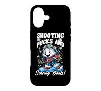 Shooting pucks and scoring goals Case for iPhone 17