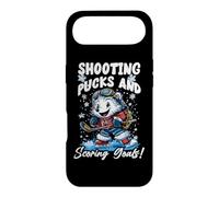 Shooting pucks and scoring goals Case for iPhone Air