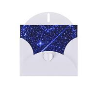 Shooting Star Heart Christmas Greeting Card/Thank You Card/Sympathy Card/2023 New Year Greeting Card/Holiday Greeting Card/Invitation Card,(Horizontal) Beautiful Pattern, Smooth Writing.