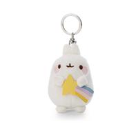 Shooting star keychain Nici Molang Blanc 8 cm