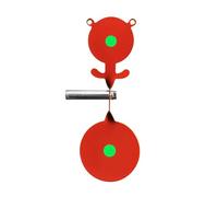 Shooting Target, 360° Spinning Target Hanging Bear Reset Target with Hex Screw & Wrench for Shoot Training