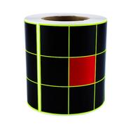 Shooting Target Stickers, 200PCS Fluorescent Targets Paper Self Adhesive Target Roll for Indoor Outdoor Airsoft Rifles Pellet Gun