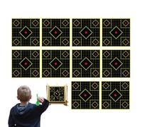 Shooting Targets | 10 Pieces 30x30 Centimeters - Aiming Targets | for Outdoor Indoor Training Recreational Game in the Garden