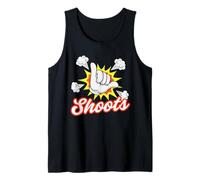 Shoots Comic Shaka Hawaii Hawaiian Pidgin Slang Tank Top