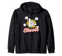 Shoots Comic Shaka Hawaii Hawaiian Pidgin Slang Zip Hoodie