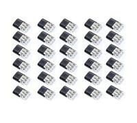 SHOOYIO 10/20 / 30/40 / 50Pcs LED Quick Terminals No Solder No Strip Wire Connectors Terminals Block Connectors