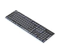 SHOOYIO 104Key Full Size Silents Mechanical Keyboards USB Cord with Colorful Lighting IPX4 Protected for Laptop PC Accessories Backlit Keyboards