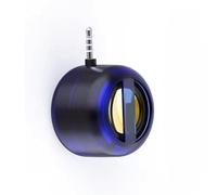 SHOOYIO 3.5mm Cellphone External Speakers Portable Stereo Music Player Rechargeable Small Speakers Laptop Amplifiers Portable Sound Enhancer