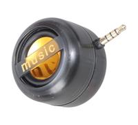 SHOOYIO 3.5mm Cellphone External Speakers Portable Stereo Music Player Rechargeable Small Speakers Laptop Amplifiers Portable Sound Enhancer