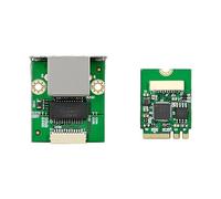 SHOOYIO A+E 2.5Gbps Ethernet Networking Card Controller 2.5Gbps/1000/100Mbps Heat Management 2.5GBASE-T Networking Adapter Adapter