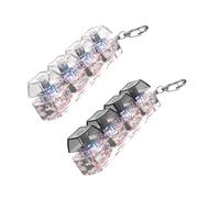 SHOOYIO ABS 4Keys Mechanical Tester Featuring Clicks Sound and Colorful Lights for Reduction LED Tester