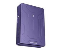 SHOOYIO Aluminum Alloy Double Hard Drive Case 16TB 20Gbps Transmission Speed for Video Editing File Storage Drive Enclosure