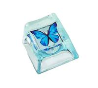 SHOOYIO Colorful Butterfly Resin Keycap For Mechanical Keyboards OEM Profile Long Typing Comfort Gaming Keyboards Keycaps