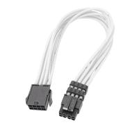 SHOOYIO CPU 8pin Male to Female Power Supply Adapter Extension Cable CPU to PSUs Modular Line 30CM 18AWG Good and No Poor Connection
