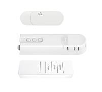 SHOOYIO Double Band WiFi Curtain Controller Easy Installation Timers Compatible for Automated Home Blinds Voice Controlled Roller Shade Motor