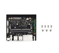 SHOOYIO Double Ethernet Port Cored Board Baseplate Supporting Orin Series Module for Robotics and Automation Projects Two Ethernet Port Circuit Board
