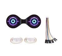 SHOOYIO Double EYE 0.71inch Circlet LCD Panel High Brightness For Wearables Electronics Applications High Resolution Smartwatch LCD Screen