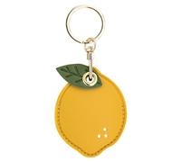 SHOOYIO Dustproof Housing Leather Protector Cover for Tracking Device Shell Cartoon Pattern Protective Case with Keychain PU Card Sleeve