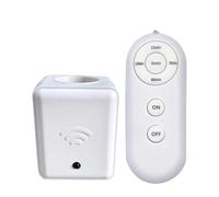 SHOOYIO E27 Lamp Socket Base Remote Timer Switches 5 Programmable Setting for Bedroom Living Room Hallway UK Plug Living Room Remote