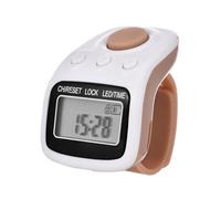SHOOYIO Electronic Finger Counter Rechargeable 6 Digit LCD Electronic Digital Display Finger Hand Counter Counting Count Clickers