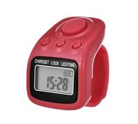 SHOOYIO Electronic Finger Counter Rechargeable 6 Digit LCD Electronic Digital Display Finger Hand Counter Counting Count Clickers