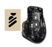 SHOOYIO Ergonomic Bottom Cover Upgrades Kits With Glidings Skates For MX 3 3S Professional Gaming Office Use Precisions Fit Bottom Case PTFE Skates