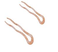 SHOOYIO French Twist Hair Clip Vintage Celluloid Acetate Large Wavy U-Shaped Hairpin Tortoise For Shell Updo Pin Bun Holder Barrette Styling Accessories Saiki K Hair Pins And Glasses