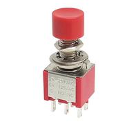 SHOOYIO Instantly Return Tactiled Pushbutton Switches PS102 3Pin 6Pin High Current 250VAC 120VAC Industrial Toggle Push Button Switches For Appliances