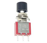 SHOOYIO Instantly Return Tactiled Pushbutton Switches PS102 3Pin 6Pin High Current 250VAC 120VAC Industrial Toggle Push Button Switches For Appliances