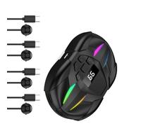 SHOOYIO Intelligent Auto Tapper with 99 Clicks/Second Capacity and Dynamic Breathing Lights for Enhancing Gaming Fast Speed Mobile Auto Tapper