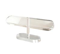 SHOOYIO Lightweight Portable Acrylic Watch Holder Bracket Stand for Easy Storage and Display Multiple Size for Various Watches Acrylic Watch Stand Clear Watch Stand Watch Storage Stand