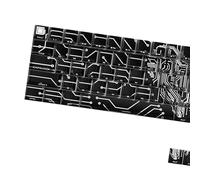 SHOOYIO Love Circuit 64 / 74Key Translucent Keycaps Side Print Backlit Shines Through for 60% 65% Mechanical Keyboards Shine-through Keycaps