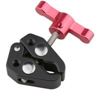 SHOOYIO Metal Super Clamp Arm Clamp With 1/4inch 3/8inch Thread Hole For DSLR Camera Monitor LED Light Microphone Accessories Aluminum Crabbing