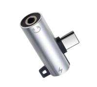 SHOOYIO Multiple Functional USB CREATE Processor for 3 Headphones and Power Aluminum Building Aluminum Mixture Usb CREATE Sound Charging Link