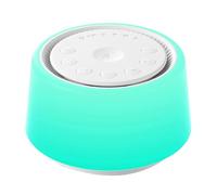 SHOOYIO Night Light White Noise Generator 10 Color Option Timers Function Memory Feature Baby Calming Adult Sleep Enhancement Tool Travel Friendly White Noise Night Light
