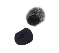 SHOOYIO Professional Windshield Set for H5 H6 Recorders with Fleece Hair and Dense Spume Canopies for Outdoor Indoor Registering Soft Windscreen for Enlarge Recorders