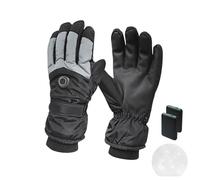 SHOOYIO Rechargeable Cold Immune Warmed Gauntlets 5000mAh Battery Lasts 6Hrs Impermeable Warm Male Women Winter Use Heated Gloves Rechargeable Battery