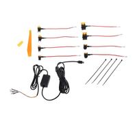 SHOOYIO Reliability Hardwire Set For DashCams Ensures Safe Operates Low Voltages Overcurrent Protections Stable Power Supply DashCam Power Cable