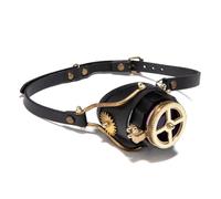 SHOOYIO Steampunk Retro Motorcycle Goggles Women Men Sunglass Suitable For Cosplay And Festival Gifts With Adjustable Designs Steampunk Goggles