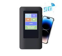 SHOOYIO Travel Friendly 5Ghz Online Optimization Clear Color Display Screen Router For Multiple User Access