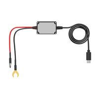 SHOOYIO USB C Hardwire Set For Dashcams 12V 24V To 5V Power Adapter With Low Voltages Protections For Car And Trucks 350cm DashCam Hardwire