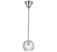 Shop Cafe E12 Hardware Glass Small Pendant Light Retro Minimalist Living Room Dining Room Kitchen Island Hanging Light Bedroom Bedside Ball Decorative Edison Pendant Lighting