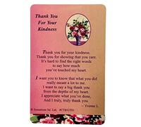 Shop Inc Thank You For Your Kindness - Wallet Card (Sentimental Keepsake Wallet/Purse Card)