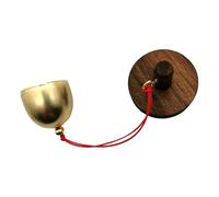 Shop Keeper Door Bell Store Door Entry Chime Wind Chime Doorbell - Shopkeepers Bell for Door Opening, Adhesive Unique Vintage Wall Mounted Doorbell for Porch, Garden, Backyard (Alloy - 28mm)