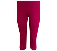 Shop Nova® Capri 3/4 Length Leggings for Women, Soft Elastic Opaque Tummy Control Leggings, Cropped Trousers for Workout Gym Yoga (Red, 14)