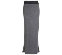 Shop Nova® Ladies Long Maxi Skirt Womens Elasticated Stretch Full Length High Waist Jersey Gypsy Style Plain Printed Plus Size Skirts (Dark Grey, 24)