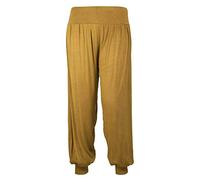 Shop Nova® Women Harem Trouser Alibaba Plain & Printed Elactic Waist Hippie Pyjama Bottoms Loose Fit Baggy Pilates Yoga Pants and Summer Trousers (Mustard, 12)