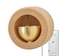 Shop Owner's Bell Door Opening - Magnetic Door Bell No Drilling | Shop Owner Bell for Opening the Door, Magnetic, C-Shape, for Refrigerator, Rustic Home Decor, Doorbell with Pleasant