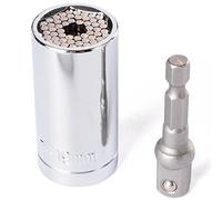 SHOP-STORY - Universal Socket for Ratchet Wrench or Drill, Diameter from 7 to 19 mm